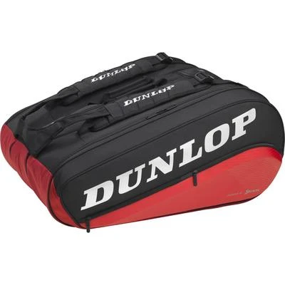 Dunlop CX Performance Thermo 12 Racket Bag - Black/Red 3 Dunlop CX Performance Thermo 12 Racket Bag - Black/Red