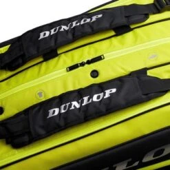 Dunlop SX Performance Thermo 12 Racket Bag - Black/Yellow (2022) -Sports Tennis 10325357 sx performance 12 racket bag C