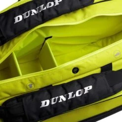 Dunlop SX Performance Thermo 12 Racket Bag - Black/Yellow (2022) -Sports Tennis 10325357 sx performance 12 racket bag D