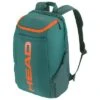 Head Pro Backpack 28L - Dark Cyan/Fluo Orange -Sports Tennis 260233 DYFO A