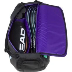 Head Gravity R-PET 6 Rackets Sport Bag - Black -Sports Tennis 283202 BKMX D