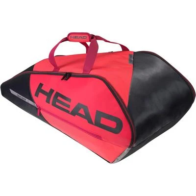 Head Tour Team Supercombi 9 Racket Bag - Black/Red 3 Head Tour Team Supercombi 9 Racket Bag - Black/Red