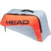 Head Junior Combi Rebel 6 Racket Bag - Grey/Orange -Sports Tennis 283481 GROR junior combi rebel grey orange