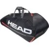 Head Tour Team Combi 6 Racket Bag - Black/Orange 2 Head Tour Team Combi 6 Racket Bag - Black/Orange -Sports Tennis 283482 BKOR A