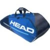 Head Tour Team Combi 6 Racket Bag - Blue/Navy -Sports Tennis 283482 BLNV A