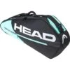 Head Tour Team 3 Racket Bag - Mint/Black 1 Head Tour Team 3 Racket Bag - Mint/Black -Sports Tennis 283502 BKMI A