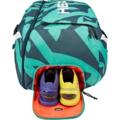 Head Gravity R-PET 12 Racket Duffel Bag - Turquoise -Sports Tennis 283580 TENV D