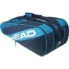 Head Elite Monstercombi 12 Racket Bag - Blue/Navy (2022)
