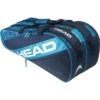 Head Elite Supercombi 9 Racket Bag - Blue/Navy -Sports Tennis 283602 BLNV1