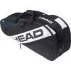 Head Elite 6 Racket Combi Bag - Black/White -Sports Tennis 283642 BKWH A