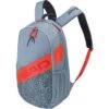 Head Elite Backpack - Grey/Orange -Sports Tennis 283662 GROR