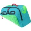 Head Novak Junior 6 Racket Combi Bag - Blue/Green 1 Head Novak Junior 6 Racket Combi Bag - Blue/Green -Sports Tennis 283672 BLGE