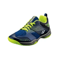 Yonex Power Cushion 37 Wide (Unisex)- Navy/Yellow -Sports Tennis 37wided
