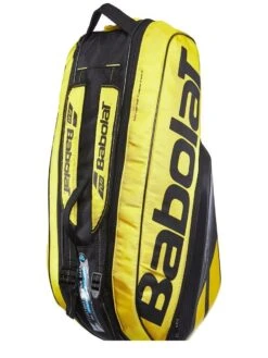 Babolat Pure Aero Racquet Holder 6 Pack Bag Black/Yellow -Sports Tennis 3fb4286e0b0bc7cb068fb11e21ddd2b3