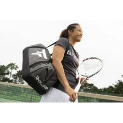 Tecnifibre All Vision Duffle Bag - Grey/Black -Sports Tennis 40ALLVIDUF D