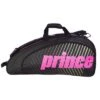 Prince Tour Future 6 Racket Bag - Black/Pink -Sports Tennis 6P893014