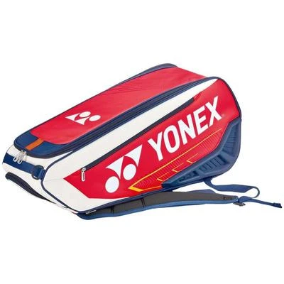 Yonex BA02326EX Expert 6 Racket Bag - Red/White 3 Yonex BA02326EX Expert 6 Racket Bag - Red/White