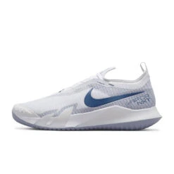 Nike Court React Vapor NXT (Men's) - White/Ashen Slate/Volt/Mystic Navy -Sports Tennis CV0724 111b