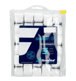 Babolat Pro Tour Comfort 30 Overgrips (White)