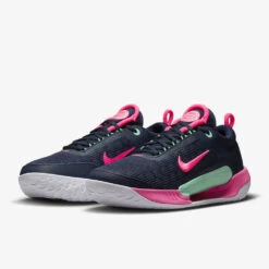 Nike Court Zoom NXT (Men's) - Obsidian/Green Glow/White/Hyper Pink -Sports Tennis DH0219 402e