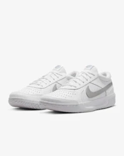 Nike Court Zoom Lite 3 (Women's) - White/Metallic Silver (Available Size: 10.5) -Sports Tennis DH1042 101 4