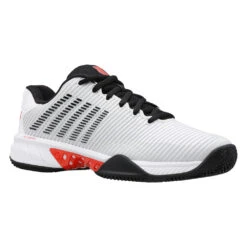 K-Swiss Hypercourt Express 2 (Men's) - White/Red (Available Size: 13) -Sports Tennis HypercourtExpress2 Men K06614 405