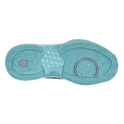 K-Swiss Hypercourt Express 2 (Women's) - Brilliant White/Angel Blue/Sheer Lilac -Sports Tennis K96613 190c