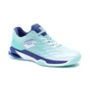 Lotto Mirage 100 Speed (Women's) - White/Sodalite Blue/Green Cabbage (Available: Size 5.5) -Sports Tennis LottoMirage100Speed Women s White SodaliteBlue GreenCabbage