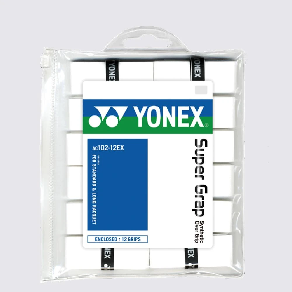 Yonex AC102-12EX Super Grap Overgrip (12 Wraps) 3 Yonex AC102-12EX Super Grap Overgrip (12 Wraps)