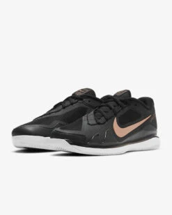 Nike Court Air Zoom Vapor Pro (Women's) - Black/White/Metallic Red Bronze 9 Nike Court Air Zoom Vapor Pro (Women's) - Black/White/Metallic Red Bronze -Sports Tennis W CZ0222 024 4