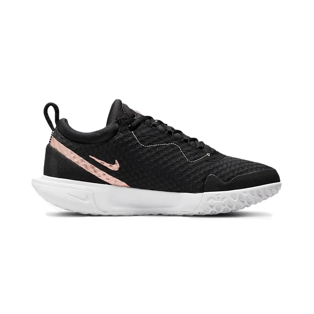 Nike Court Zoom Pro (Women's) - Black/White/Metallic Red Bronze 3 Nike Court Zoom Pro (Women's) - Black/White/Metallic Red Bronze