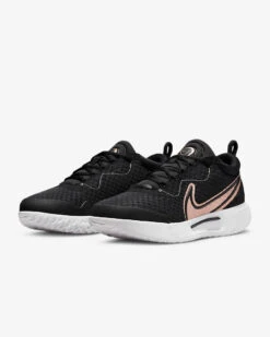 Nike Court Zoom Pro (Women's) - Black/White/Metallic Red Bronze 9 Nike Court Zoom Pro (Women's) - Black/White/Metallic Red Bronze -Sports Tennis WDH0990 091 4