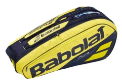 Babolat Pure Aero Racquet Holder 6 Pack Bag Black/Yellow