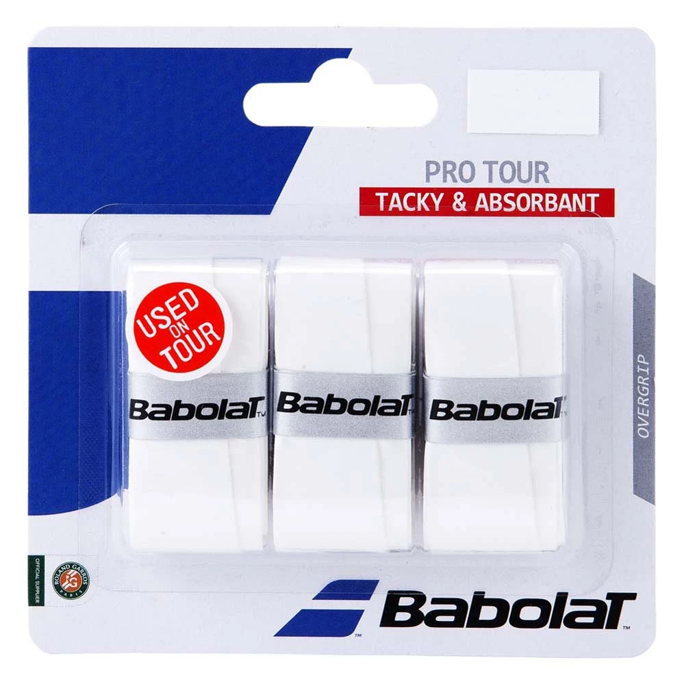 Babolat Pro Tour X3 Tennis Grip (White)