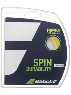 Babolat RPM Hurricane 16/1.30 Or 18/1.20 String (Yellow Or Natural)