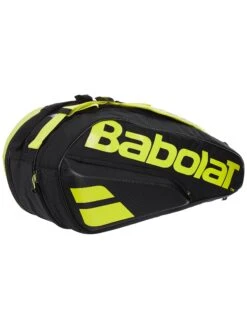 Babolat Pure Aero 6 Pack Bag Black/Yellow -Sports Tennis rs 2 046e56f6 9e70 47a6 959f 54b23c8c0d9d