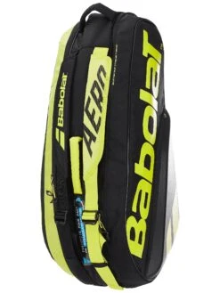 Babolat Pure Aero 6 Pack Bag Black/Yellow -Sports Tennis rs 3 48089c09 2efb 4117 8513 5d3eb6942164