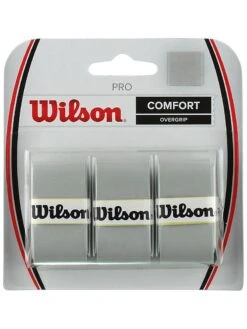 Wilson Pro Overgrip 3 Pack (Grey Or Orange Color)