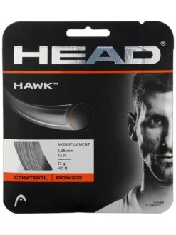 Head Hawk 17/1.25 String (Platinum, White Color)