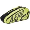 Babolat Pure Aero 6 Pack Bag Black/Yellow -Sports Tennis rs 72083518 e5a0 43e9 b232 bff9918290f6
