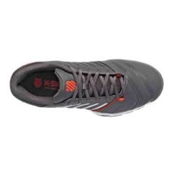 K-Swiss Bigshot Light 4 (Men's) - Asphalt/White/Spicy Orange (Available Size: 8-12) -Sports Tennis topview 2000x c2a4fef1 4b53 4516 8ba2 ddcc15d9fbdb